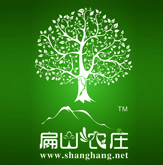 農莊基（jī）地（dì）主標（biāo）誌組合展示_中國農莊標誌組合（hé）_綠色版